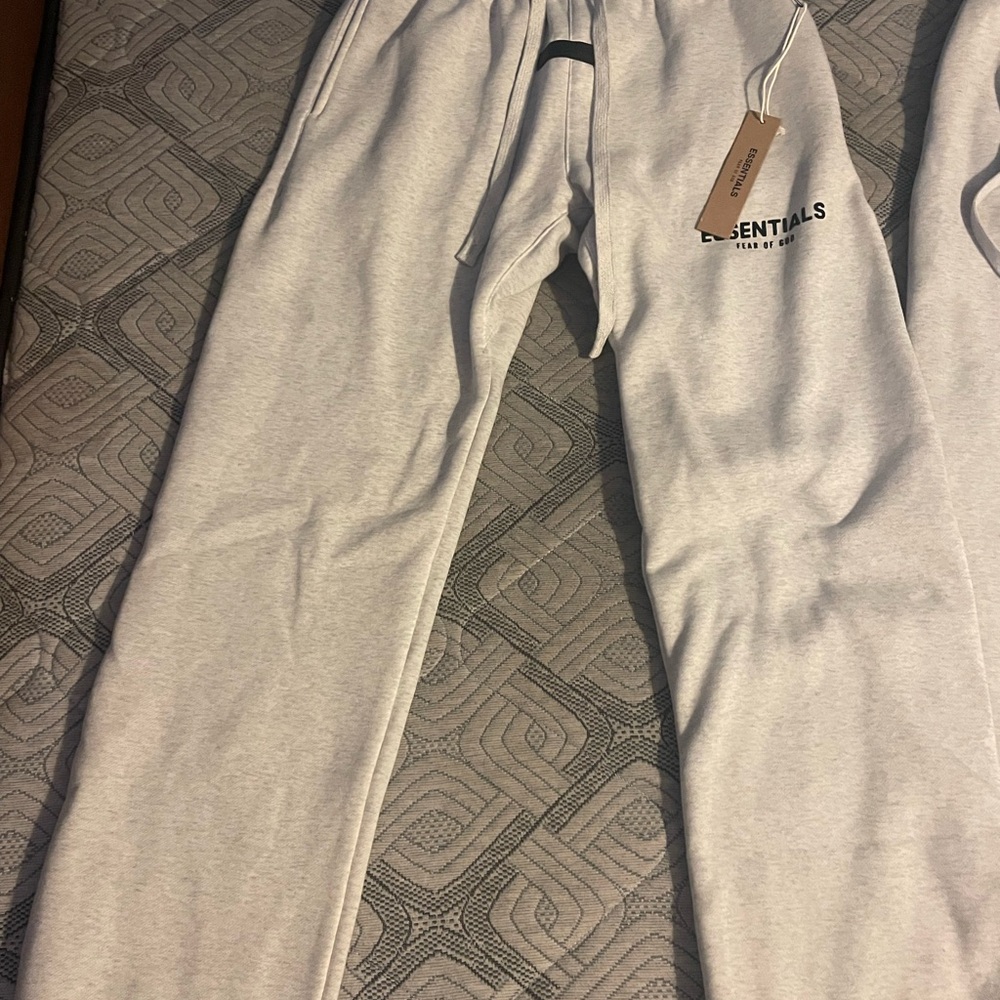 Essentials Light Gray Joggers